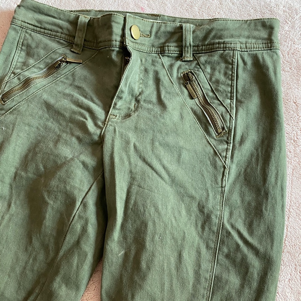 army green pants